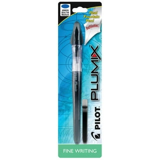 1 PACK 2 FELT TIP PENS INC® Optimus™ BLUE INK FINE POINT QUICK DRYING NO  BLEED