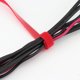 thumbnail image 4 of 1 rollo de bridas de nailon negro/verde, cinta mágica de 10mm de ancho, organizador de cables multifuncional, cortable, autoadhesivo, USB, 4 of 5