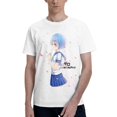 thumbnail image 1 of Camiseta de Manga Corta para Hombres Re:Zero, 1 of 5