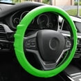 thumbnail image 1 of FH Group , Couvercle de Volant en Silicone avec Marques de Prise, Vert pour Auto, 1 of 4