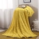 thumbnail image 1 of Lunxisen 1 Pcs Soft Fleece Throw Blanket Cozy Lightweight Blanket for Bed, Sofa Travel Warm Plush Decorative Throw for Home(59*39in), 1 of 9