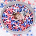 thumbnail image 4 of Piscina de bolas de espuma Wilwolfer para niños pequeños con esponja viscoelástica suave, 4 of 9