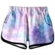 thumbnail image 4 of Conjunto de verano para niña REDARER con efecto tie-dye: top de manga corta con bolsillo y pantalones cortos casuales, ropa ligera y cómoda, para tallas 9-10 años., 4 of 4