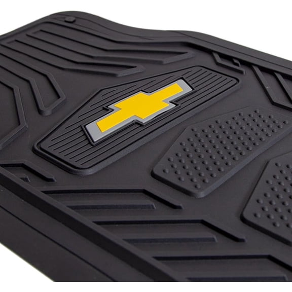 Chevrolet Weatherpro 4 Piece Floor Mats Set, Floor Mats by  (001664R03), Black, One Size