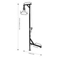 thumbnail image 2 of 360° Rotatable Steel Hitch Mounted Deer Hoist 600lbs Capacity Hitch Game Hoist Height Adjustable 188-260cm, 2 of 12