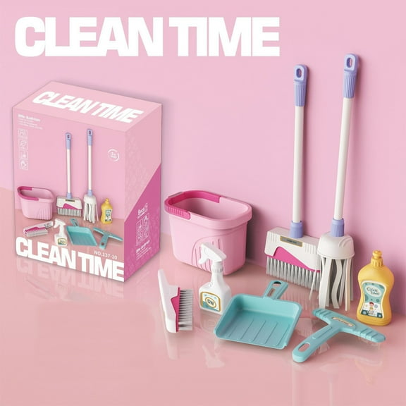 Kids Cleaning Toy Set for Girls 2 3 4 5 Year Old, Pretend Play for Girls Gifts, Toys for Toddlers 3-5 Year Old Girls Boys