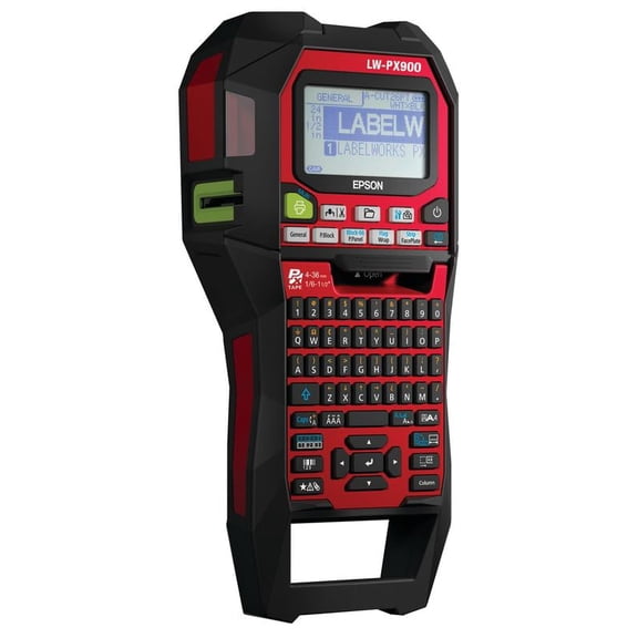 Epson LABELWORKS LW-PX900 Industrial Label Maker - Portable Handheld Printer, All PX Tape Types Compatible
