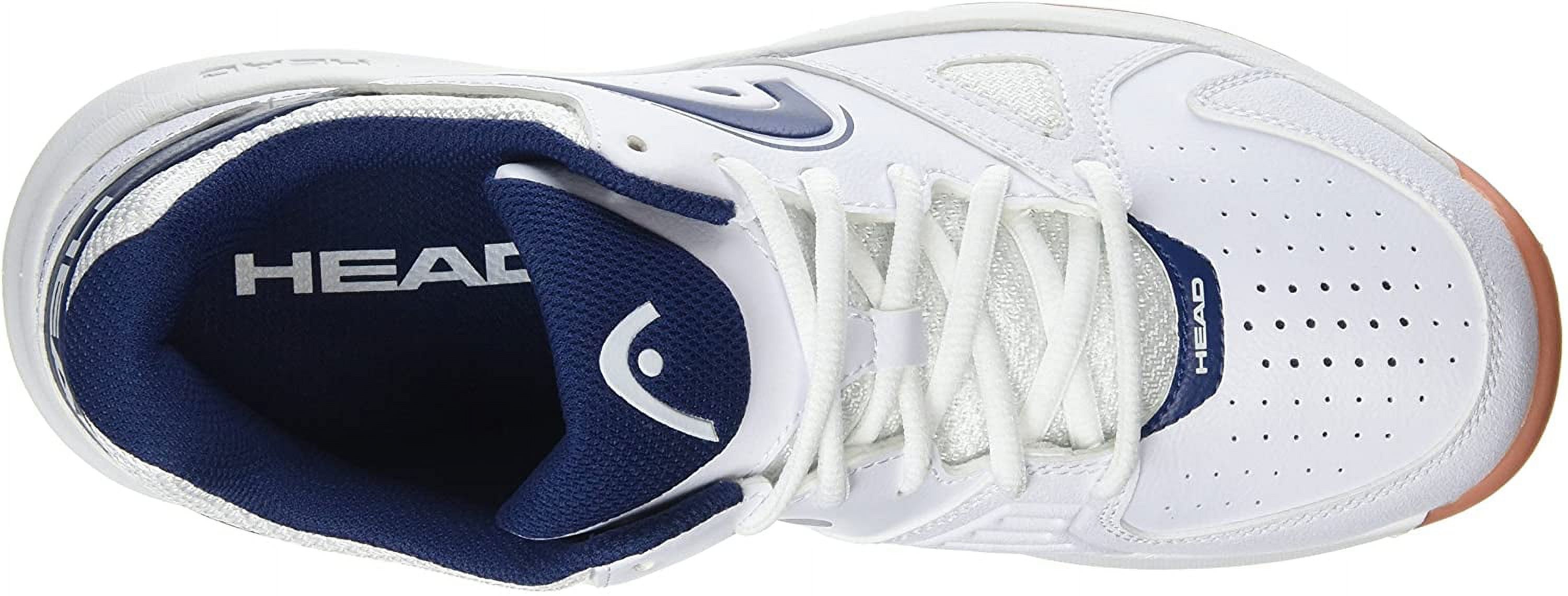HEAD Men's Grid 2.0 Low Racquetball/Squash Indoor Court Shoes (Non-Marking) (White/Navy) 12.0 (D) US - image 5 of 7