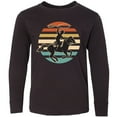 thumbnail image 3 of Inktastic Rodeo Team Roping Cowboy Long Sleeve Youth T-Shirt, 3 of 5