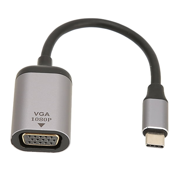 Adaptador USB tipo C a VGA Nikou Funcionalidad inteligente