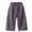 Purple, variant on CONFREE Toddler Kids Girls Pants Solid Color Sweatpant for Girl Elastic Waist Drawstring Wide Leg Summer Lightweight Toursers