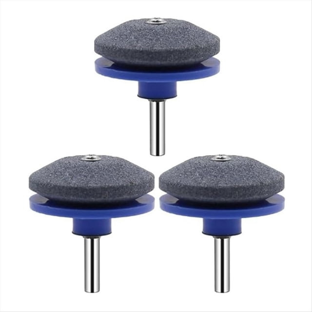 Afilador de Cortacésped, Kit de Herramientas para Afilador de Cuchillas de Cortacésped, Accesorio Universal para Cortacésped para Cualquier Taladro Manual Eléctrico A