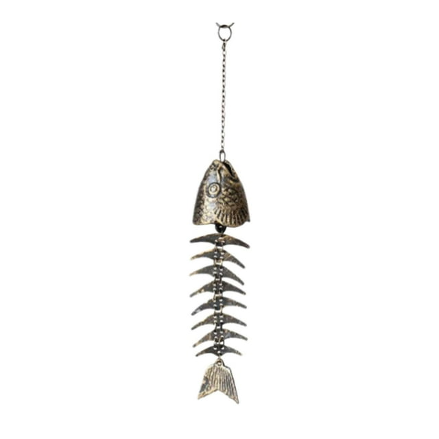 Casa de viento japonesa Metal Metal viento espinilla espina de viento decorativo de hierro fundido campaña de viento de hierro fundido para la puerta