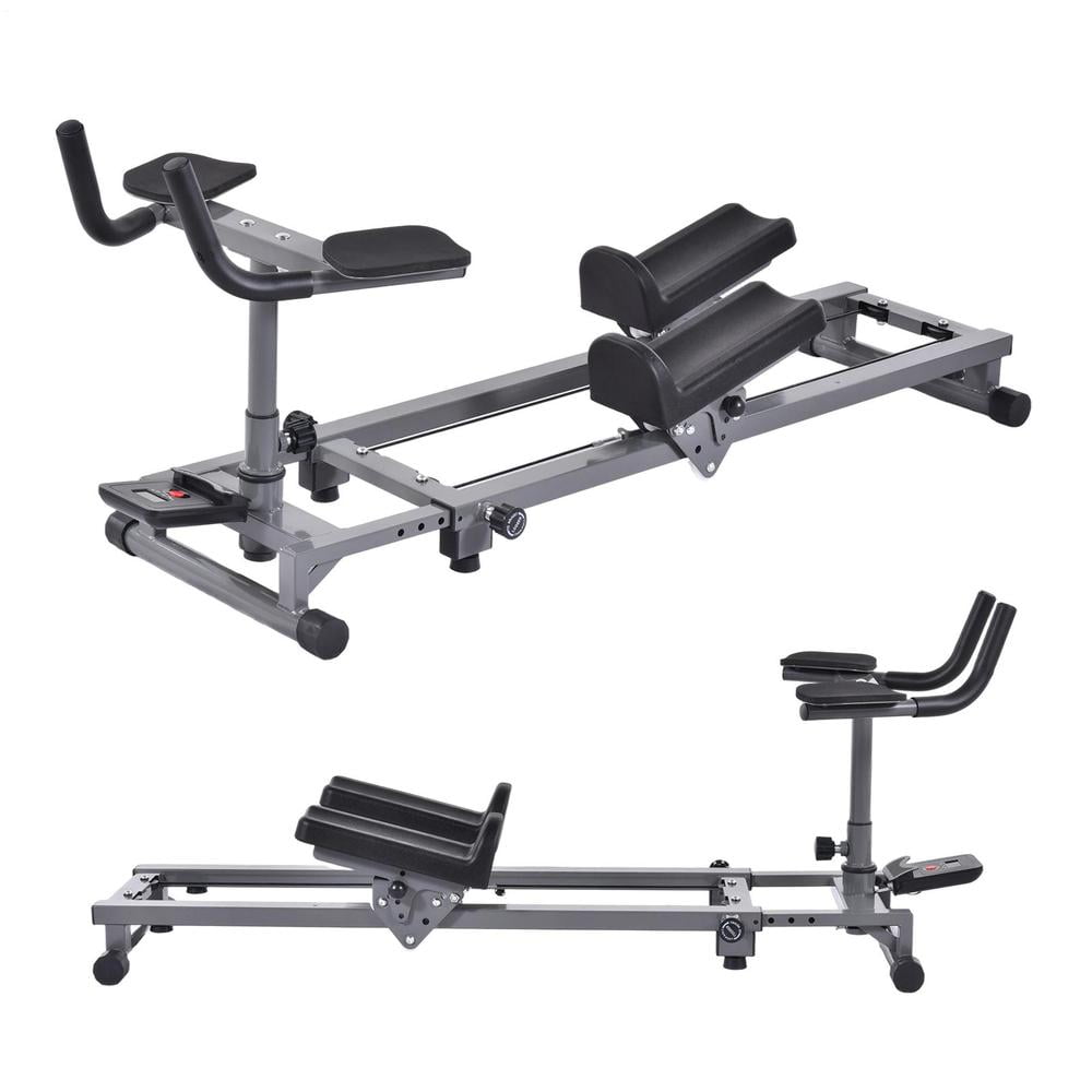 Crawling Workout Machine and Spine Twist Stretcher, Adjustable Low-Impact Full Body Cardio Equipment, 660lb Capacity for Abdominal