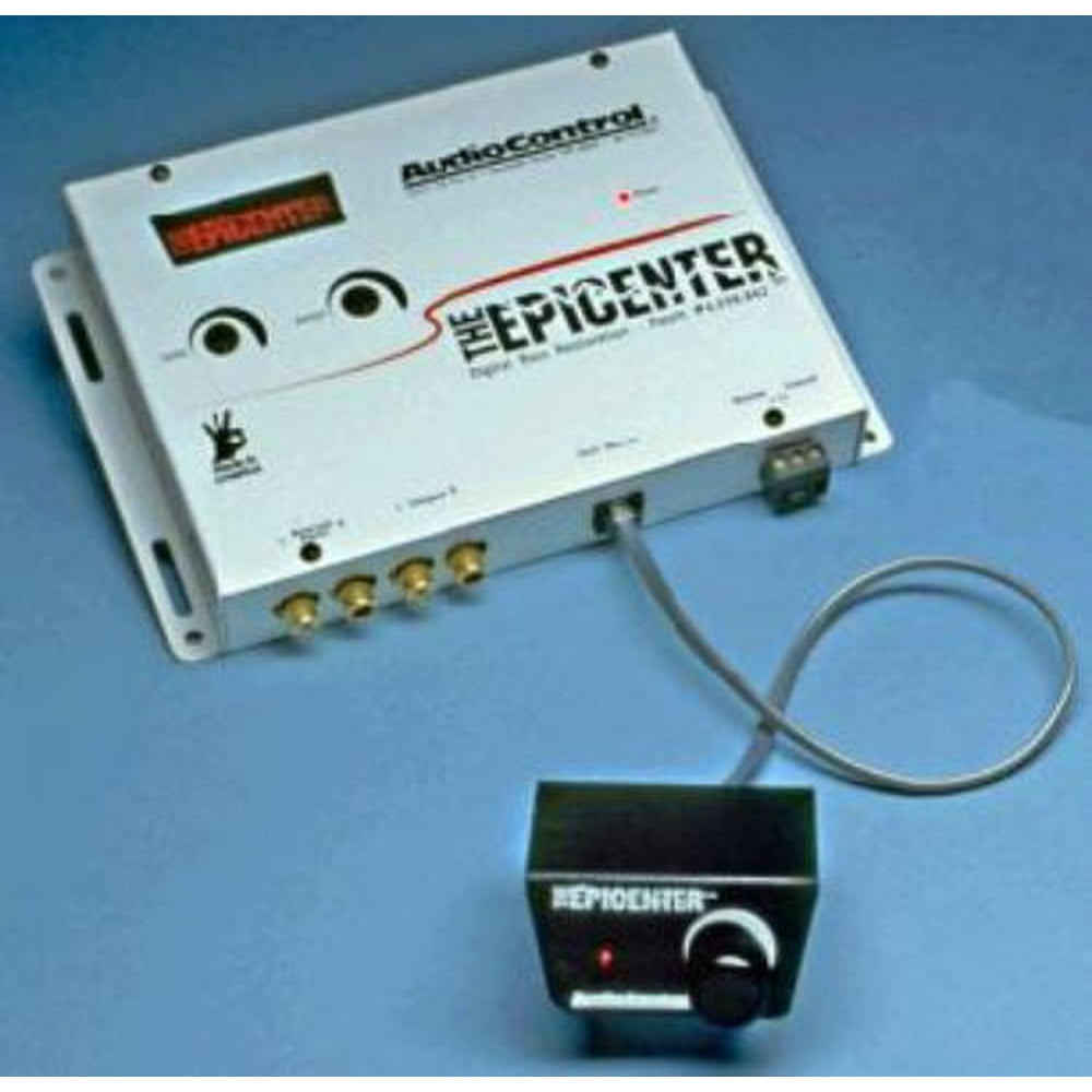 AudioControl EPICENTER White Bass Booster Expander W/ Remote White