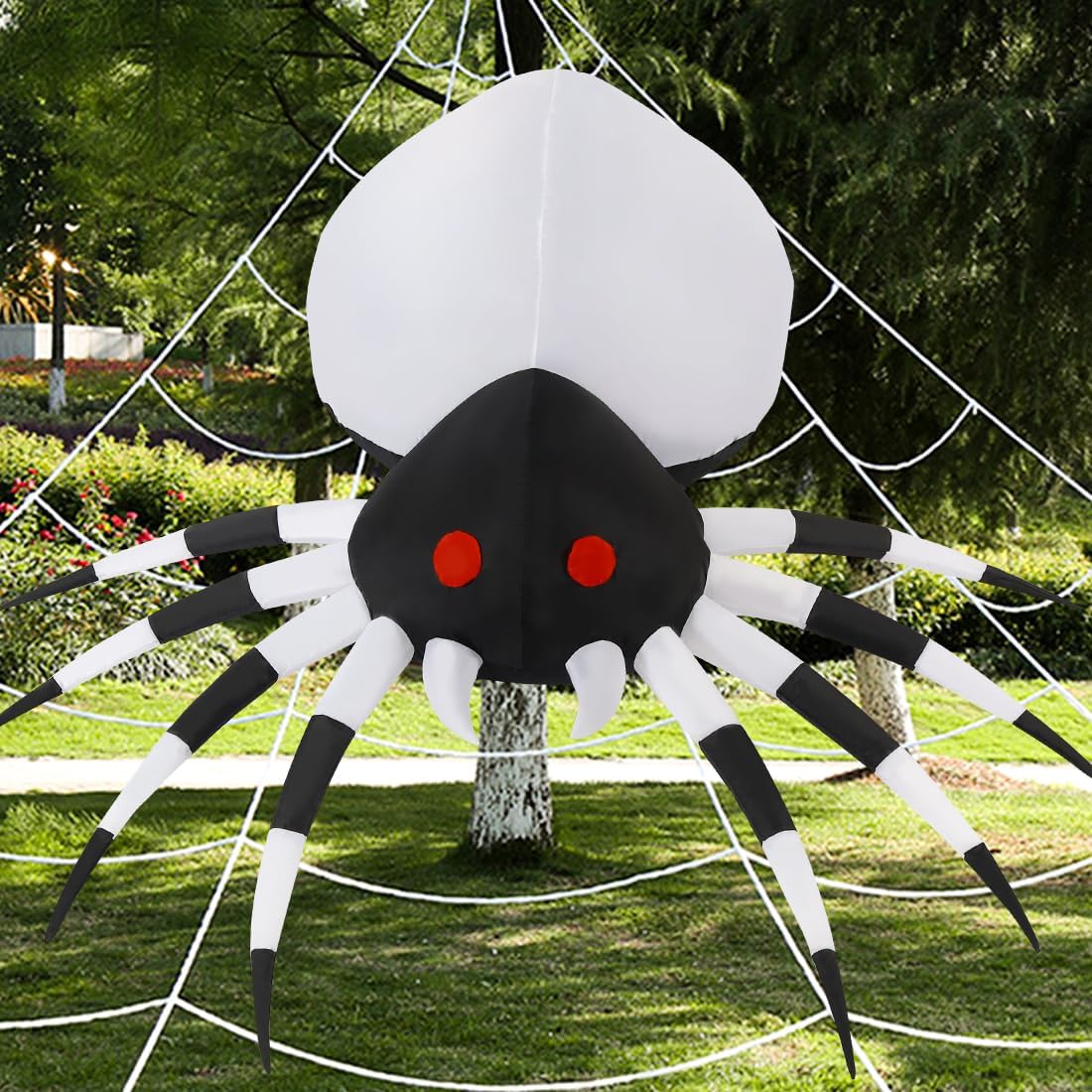 GOOSH 6 Ft Inflatable Halloween Spider Decoration photo 2