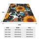 thumbnail image 3 of Balery Vintage Sunflowes Manta de Felpa Suave y Acogedora – Cobija de Franela Aterciopelada para Cama, Lavable y Cálida para Sofá, Mascotas, Transpirable-80"x60", 3 of 7