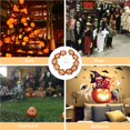 thumbnail image 4 of Cadena De Luces Led De Calabaza De 2 M / 78,6 Pulgadas Con 10 Luces Led Decoración De Halloween Cadena De Luces Led Alimentadas Por Batería Decoraciónfiesta En El Porche Del Patio Trasero Eigraketly HA013854-00, 4 of 7