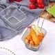 thumbnail image 4 of French Fry Holder Deep Fry Basket Mesh Food Basket (Silver), 4 of 5