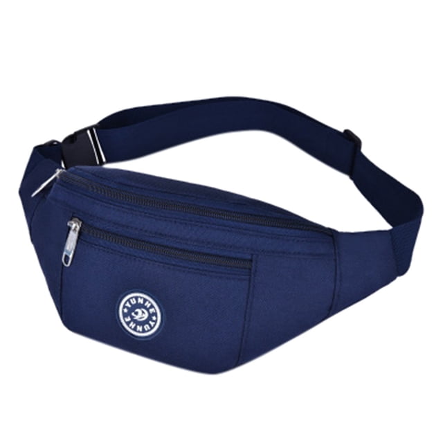 Riñonera unisex Herrnalise, riñonera multifuncional, impermeable, moderna, con bolsillos, informal, para hombro, unisex