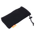 thumbnail image 3 of 15-Pack Nylon Mesh Drawstring Pouch Bag - 3.5 x 7.3 Inch Multi Purpose Outdoor Activity Pouch(Black), 3 of 8
