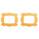 thumbnail image 1 of 2 marcos de fotos de madera de color amarillo hechos a mano de Monica para puerta, decoración del hogar coleccionable, regalo de cosplay, 1 of 5
