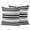 Blue, variant on Outdoor Waterproof Pillow Covers Gray Black White Stripe Decorative Throw Pillow Protectors,Pillowcase Cushion Cases for Patio Sofa Garden Couch,16x16in,Pack of 2