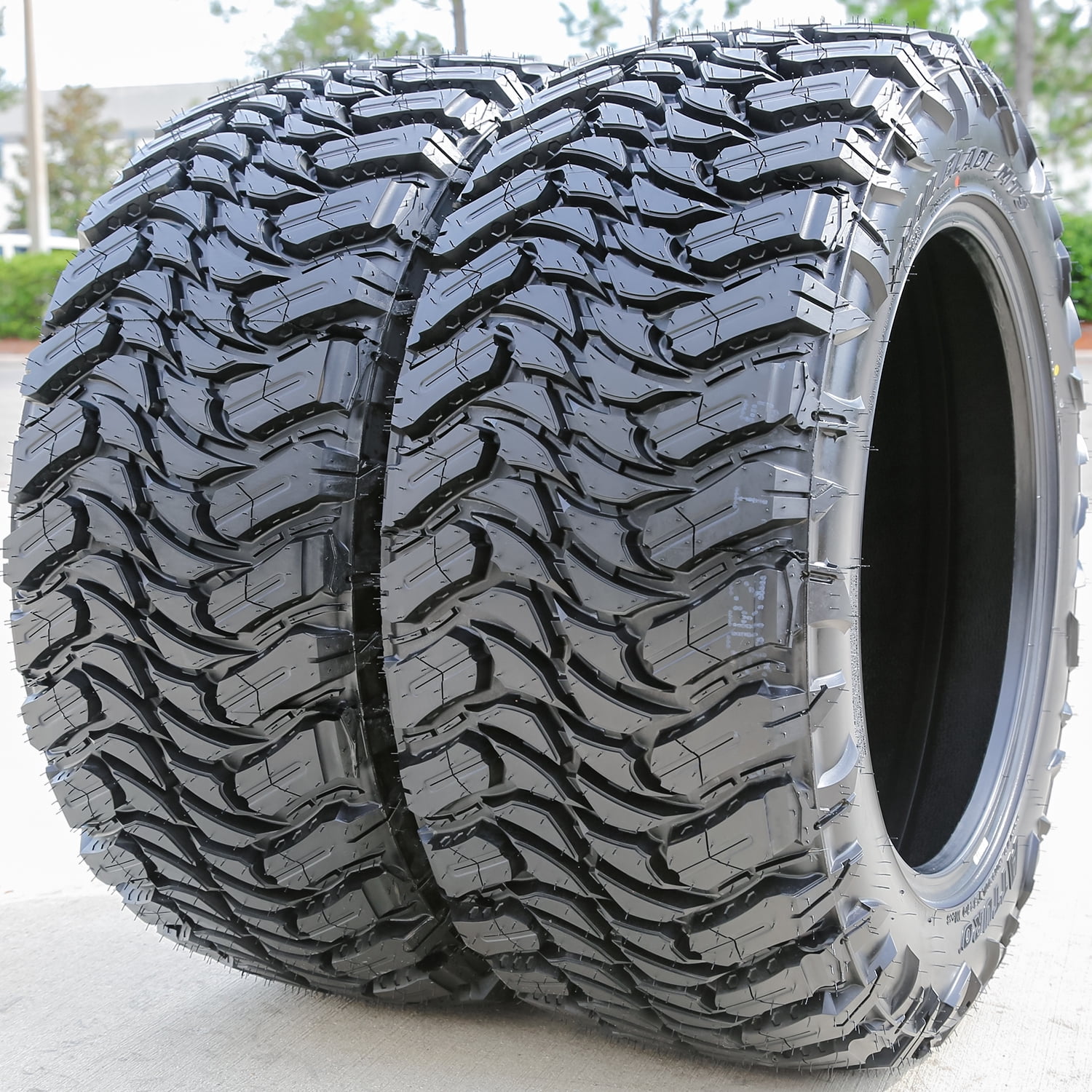 Atturo Trail Blade MTS - Set of 4 Mud Terrain Tires, 35X12.50R18 