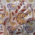 thumbnail image 3 of Ethnic Tulle Curtains with Rod Pocket, Persian Paisley Motifs and Leaves with Traditional Culture Motifs, Sheer Drape for Wedding Party 2 Panels, 7 Sizes, Multicolor, by Ambesonne, 3 of 3