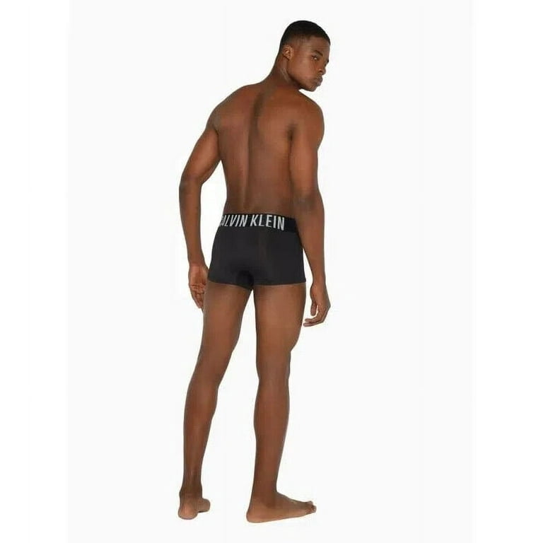 Calvin Klein Intense Power Microfiber Stretch Low Rise Trunk 3 Pack Black XL Walmart