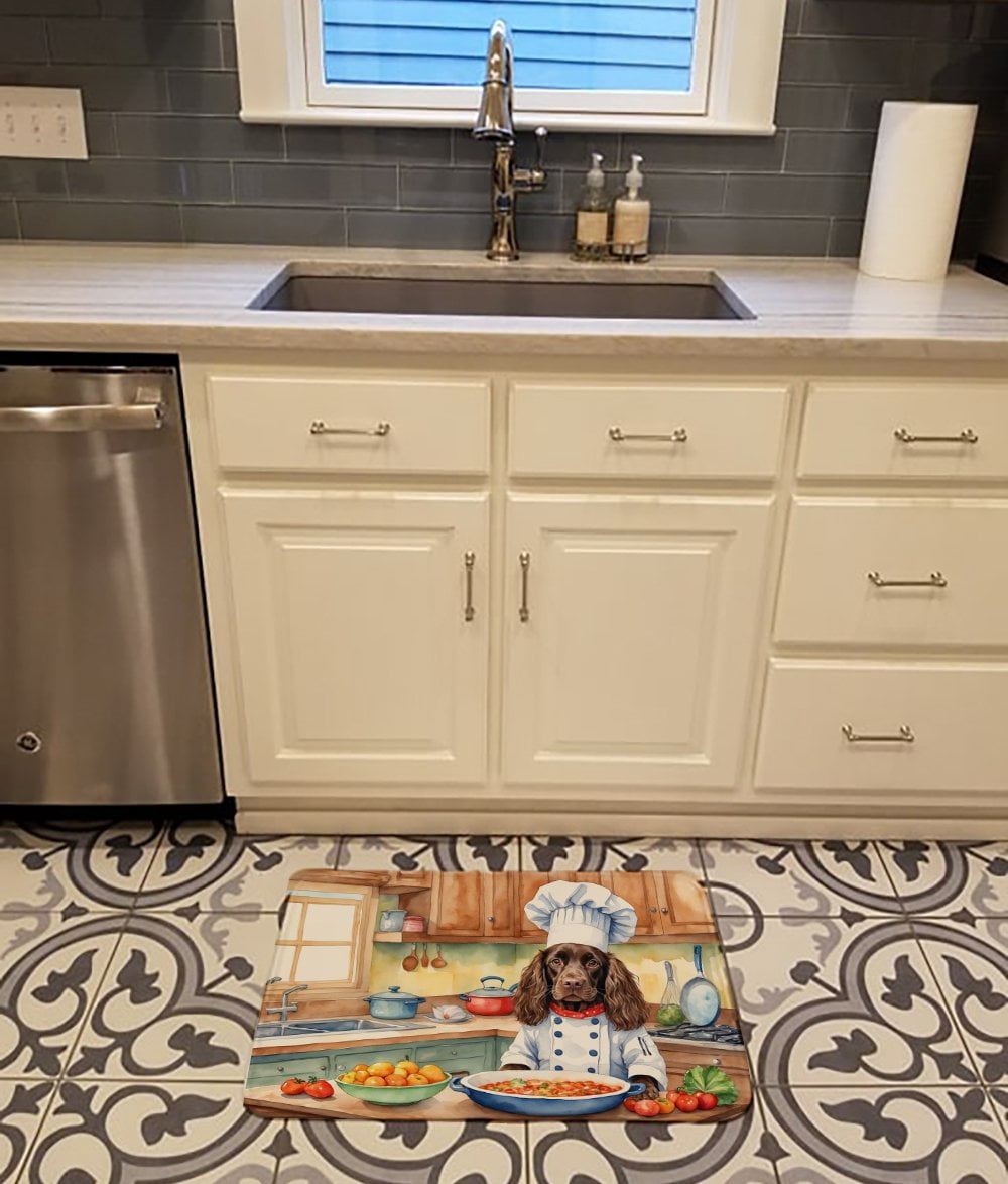 Yorkie Yorkshire Terrier The Chef Memory Foam Kitchen Mat