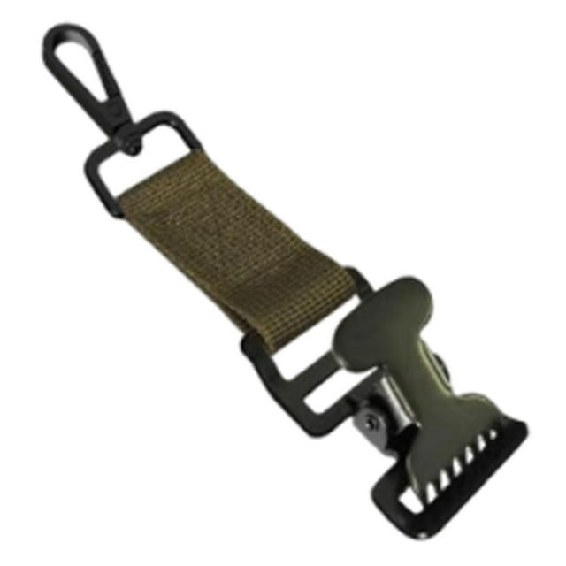 Clip para guantes de trabajo con pinza de cocodrilo, accesorio versátil para cinturón universal Verde