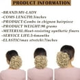 thumbnail image 6 of MY-LADY Synthetic Chignon Hairpiece Curly Bun Extensions Scrunchie Updo Hair Pieces Combs in Messy Bun Hair Piece for Women dark brown, 6 of 8