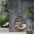 thumbnail image 5 of Plush and Easy - clean - Have a Comfortable Rest in a Hanging Basket Chair, 5 of 7