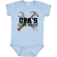 thumbnail image 3 of Inktastic Opa Little Helper Grandkid Boys Baby Bodysuit, 3 of 5