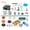 Option 2, variant on Upgraded Jewelry Polishing Buffer Machine Bench Lathe Rock Polisher Adjustable Mini Multi Purpose Home For Gem Metal Woodworking ,Easy to Use