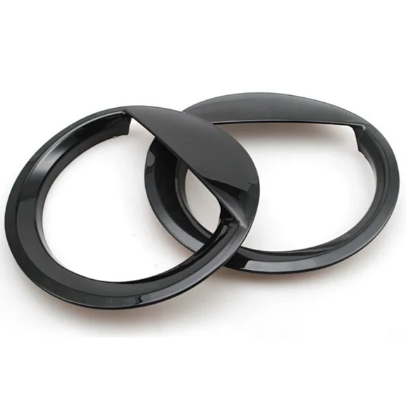 2Pcs Angry Bird Bezels Front Light Headlight Cover For 2011-2017 Jeep Patriot