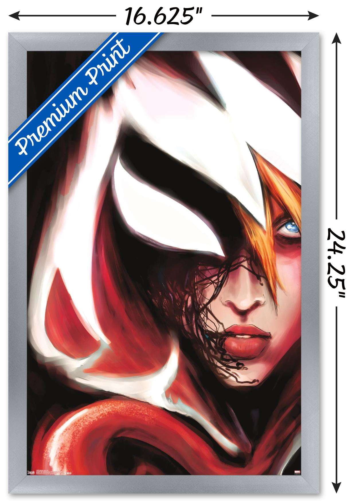 Marvel Comics - Spider-Gwen - Cover #26 Wall Poster, 14.725" x 22.375", Framed