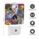 thumbnail image 2 of Misterios Raros de Archie Luz nocturna LED con sensor de anochecer a amanecer para dormitorio, baño, pasillo, escaleras - Lámpara LED nocturna de enchufe, 0.5W - 1 pieza, 2 of 6