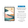 thumbnail image 6 of (2 pack) Mainstays – 20x28 Picture Frame – Black Rounded Profile Wall Photo Frame, 6 of 10