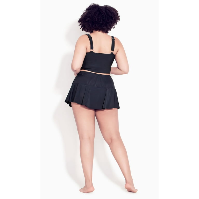 Walmart plus size swim skirt sale