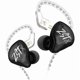 thumbnail image 1 of wonima11 KZ ZST X in-Ear Monitors, Upgraded Dynamic Hybrid Dual Driver ZSTX Earphones, HiFi Stereo IEM Wired Earbuds/Headphones with Detachable Cable for Musician Audiophile (Without Mic, Black), 1 of 1