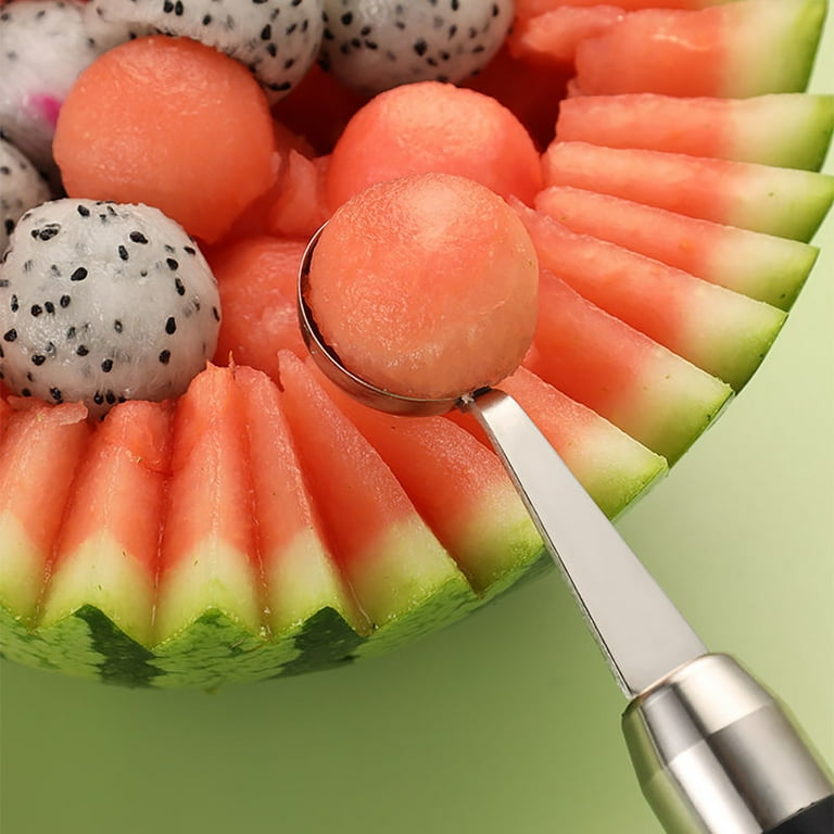 Hadanceo Fruit Scooper Versatile DIY Fruit Salad Watermelon