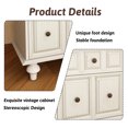 thumbnail image 5 of MDQMD White Nightstand Set of 2- Nightstand with 2 Drawers,Wooden Bedside Table with Vintage Handle for Bedroom, 5 of 8