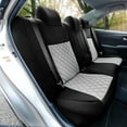 thumbnail image 2 of TLH Gray Rear Neoprene Custom Fit Seat Covers for 2012-2017 Toyota Camry LE | SE | XSE | XLE, 2 of 4