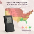 thumbnail image 4 of NKBIRD Home Radon Detector, Portable Radon Meter, Short-Term and Long-Term Monitoring, US Version-Pci/L，Black, 4 of 7