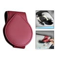 thumbnail image 4 of Soporte para gafas de sol, organizador de bolsillo de punto de soporte, bolsa para sombrilla, visera de coche, clip para gafas de sol para tarjeta, Rojo Sunnimix Titular de gafas de sol, 4 of 8