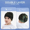 thumbnail image 6 of Honeii MoonNight Sky Crow Print Kids Knit Beanie Watch Hat ,Knit Cap for Boys and Girls, 6 of 7