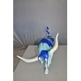 thumbnail image 5 of Modern Art White Bull with Paint Drops Resin Statue Size: 17" x 14" x 10"H, 5 of 12
