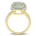 thumbnail image 4 of Everly Women's Quartz and Topaz Yellow Gold Plated Ring, 4 of 8
